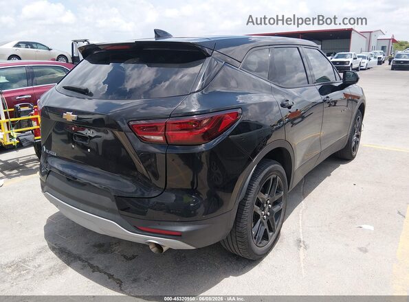 3GNKBCR42RS190889 2024 CHEVROLET BLAZER Черный Задняя правая четверть