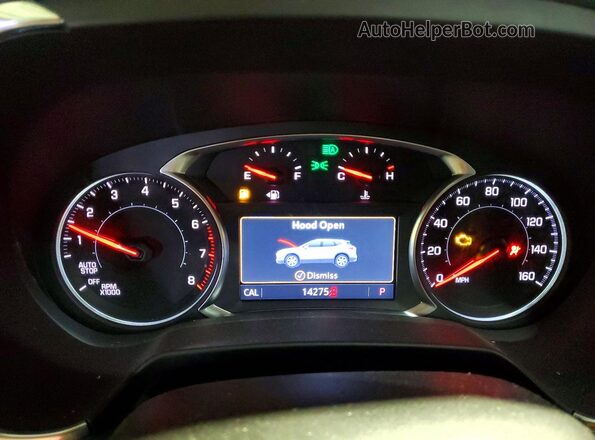 3GNKBCR42SS107760 2025 CHEVROLET BLAZER Red Instrument cluster view