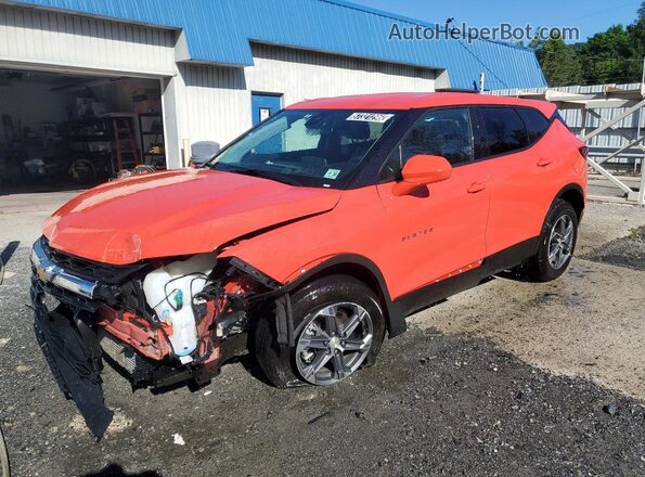 3GNKBCR42SS265550 2025 CHEVROLET BLAZER Orange 