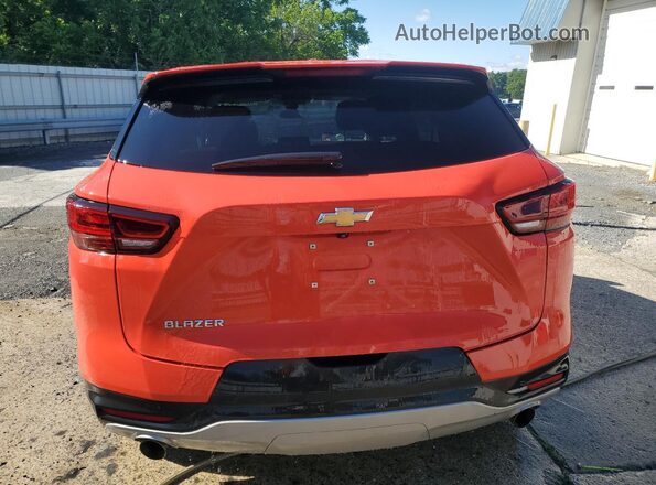 3GNKBCR42SS265550 2025 CHEVROLET BLAZER Orange 