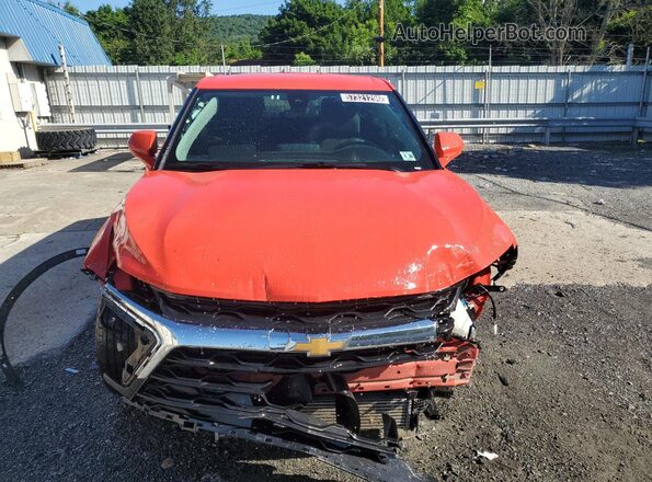 3GNKBCR42SS265550 2025 CHEVROLET BLAZER Orange Սալոնի 360 աստիճան տեսք