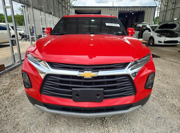 3GNKBCR43MS529099 2021 CHEVROLET BLAZER Red Widok z przodu