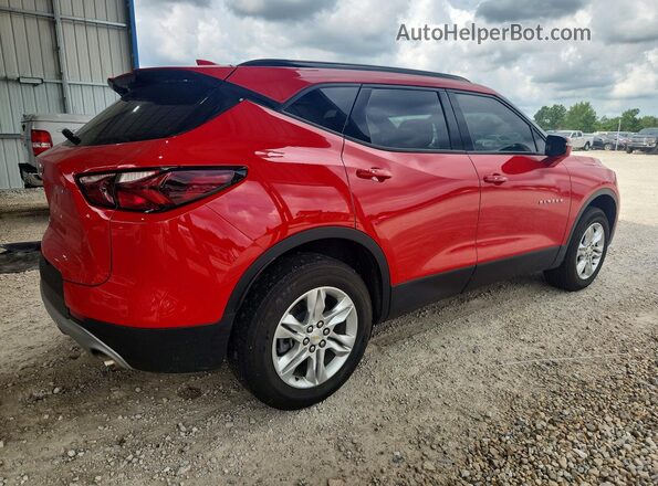 3GNKBCR43MS529099 2021 CHEVROLET BLAZER Red Tył prawy