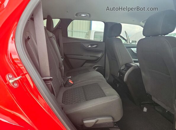 3GNKBCR43MS529099 2021 CHEVROLET BLAZER Red Widok wnętrza z tyłu