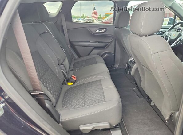 3GNKBCR44LS716205 2020 CHEVROLET BLAZER Blue Widok wnętrza z tyłu