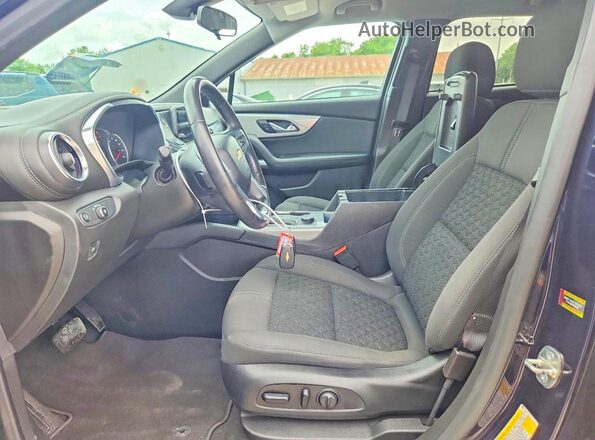 3GNKBCR44LS716205 2020 CHEVROLET BLAZER Blue Widok wnętrza z przodu