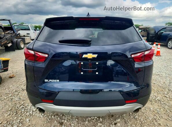 3GNKBCR44LS716205 2020 CHEVROLET BLAZER Blue Widok z tyłu