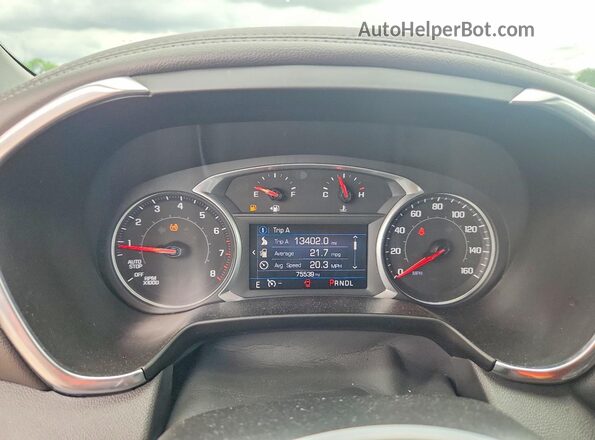 3GNKBCR44LS716205 2020 CHEVROLET BLAZER Blue Widok zestawu wskaźników