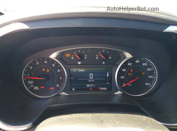 3GNKBCR44MS521495 2021 CHEVROLET BLAZER Black Instrument cluster view