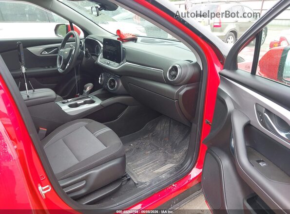 3GNKBCR44PS105208 2023 CHEVROLET BLAZER Red წინა სალონის ხედი