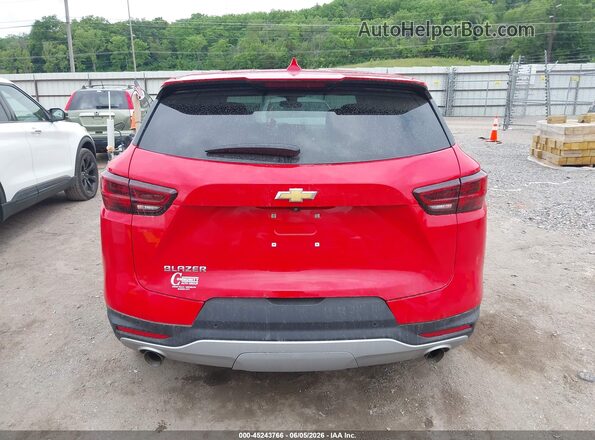 3GNKBCR44PS105208 2023 CHEVROLET BLAZER Red 