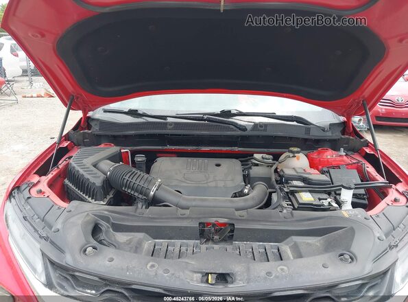 3GNKBCR44PS105208 2023 CHEVROLET BLAZER Red უკანა ხედი