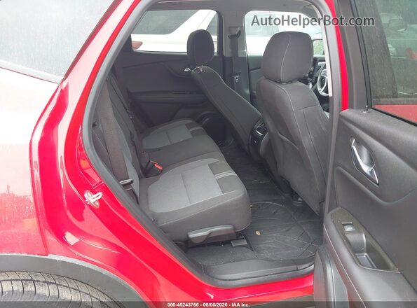 3GNKBCR44PS105208 2023 CHEVROLET BLAZER Red VIN კოდის სტიკერის ხედი