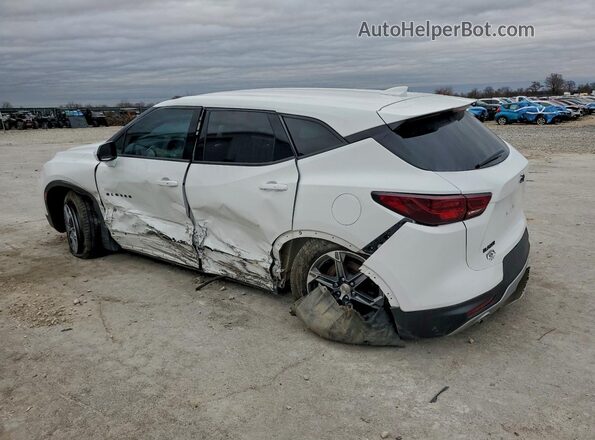 3GNKBCR44PS167482 2023 CHEVROLET BLAZER White Trasero izquierdo