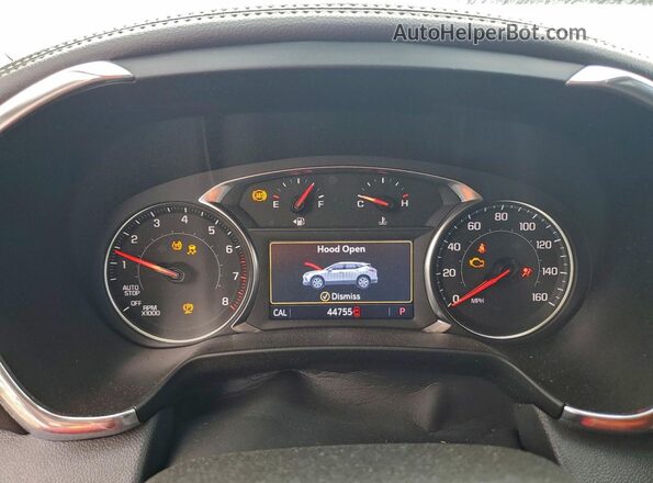 3GNKBCR44PS167482 2023 CHEVROLET BLAZER White Vista del cuadro de instrumentos