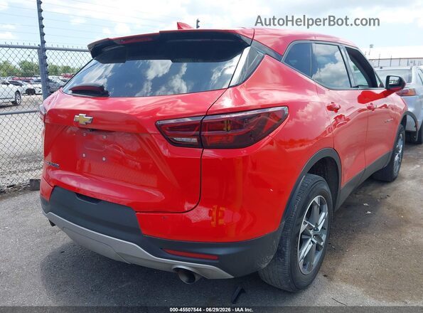 3GNKBCR44PS232556 2023 CHEVROLET BLAZER Red Հետևի աջ