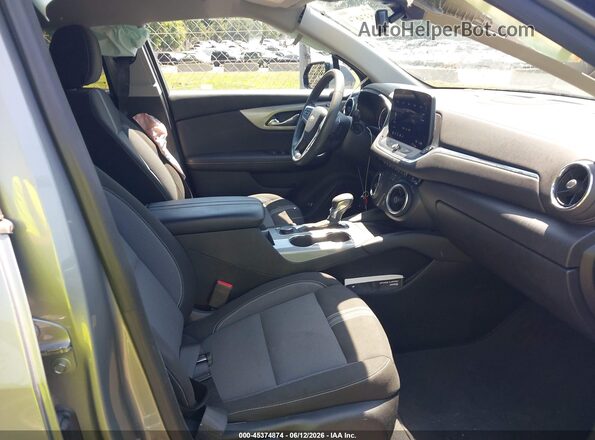 3GNKBCR45PS129808 2023 CHEVROLET BLAZER Blue Front interior view