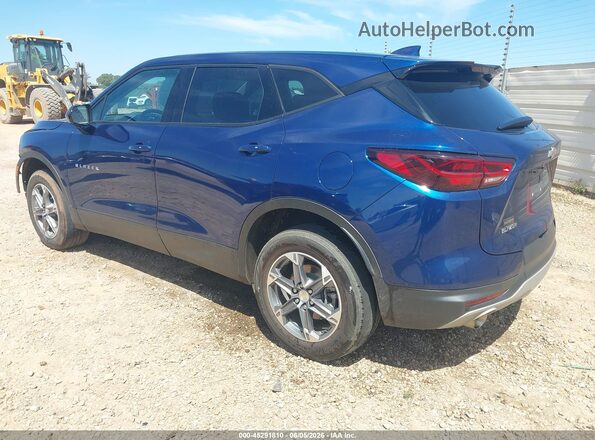 3GNKBCR45PS132594 2023 CHEVROLET BLAZER Blue Հետևի ձախ