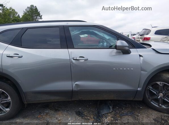 3GNKBCR45PS227589 2023 CHEVROLET BLAZER Gray 360 interior view