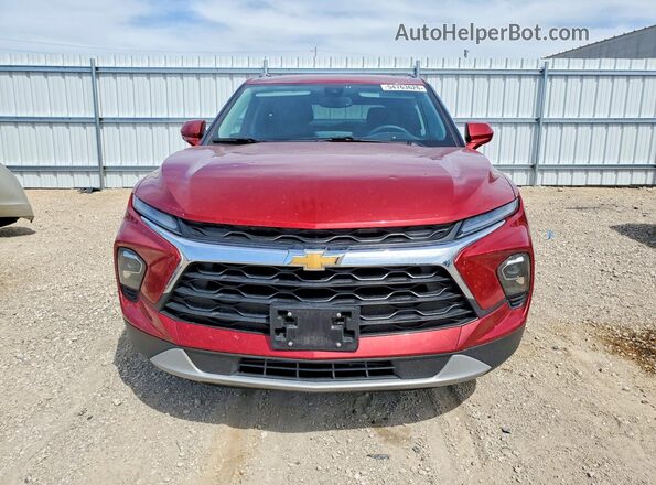 3GNKBCR45PS228838 2023 CHEVROLET BLAZER Red Widok z przodu