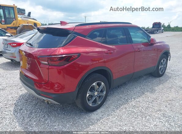 3GNKBCR45RS180695 2024 CHEVROLET BLAZER Red Հետևի աջ