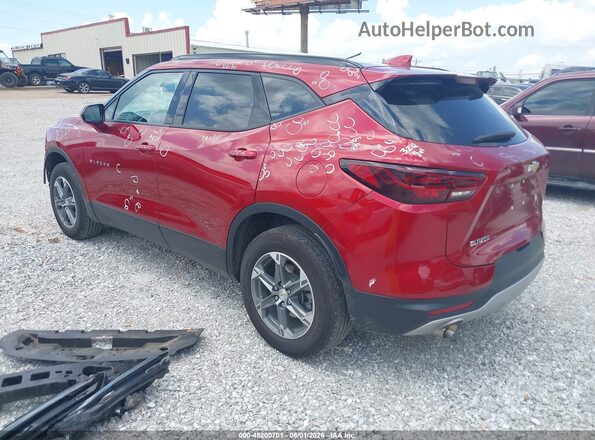 3GNKBCR45RS180695 2024 CHEVROLET BLAZER Red Հետևի ձախ