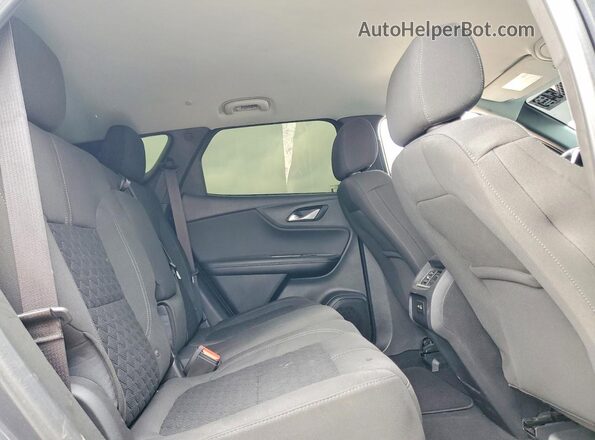 3GNKBCR46NS210278 2022 CHEVROLET BLAZER Gray Vista interior trasera