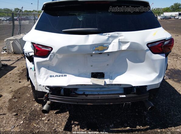 3GNKBCR46NS217845 2022 CHEVROLET BLAZER White Vista frontal