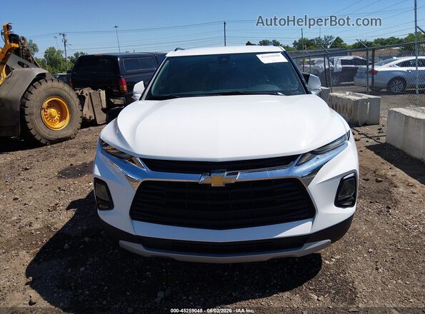 3GNKBCR46NS217845 2022 CHEVROLET BLAZER White Vista interior trasera