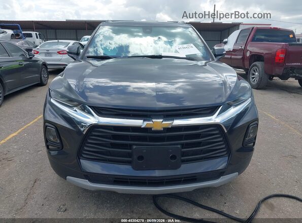 3GNKBCR46NS227114 2022 CHEVROLET BLAZER Gray უკანა სალონის ხედი