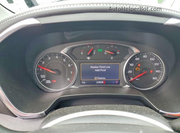 3GNKBCR46PS151767 2023 CHEVROLET BLAZER Black ხელსაწყოთა პანელის ხედი