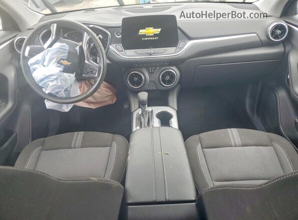 3GNKBCR46PS151767 2023 CHEVROLET BLAZER Black წინა პანელის ხედი