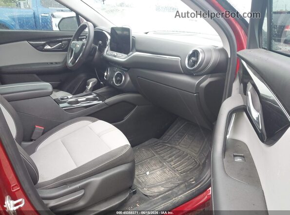 3GNKBCR46PS220716 2023 CHEVROLET BLAZER Red Front interior view