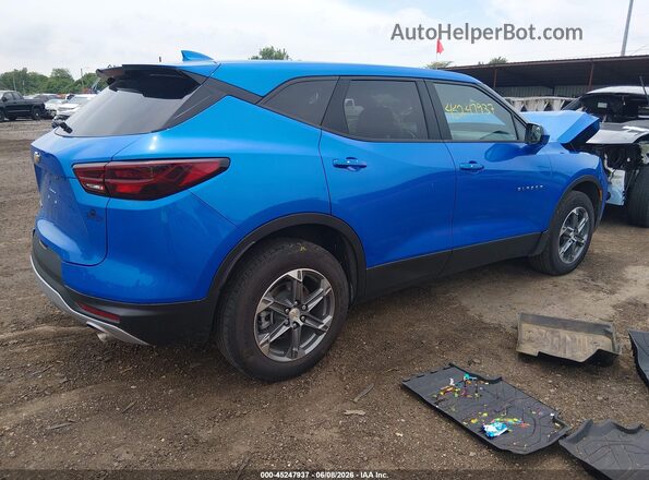 3GNKBCR46SS115120 2025 CHEVROLET BLAZER Blue უკანა მარჯვენა