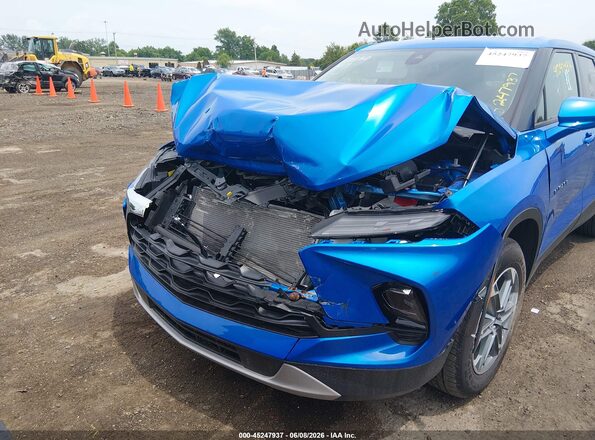 3GNKBCR46SS115120 2025 CHEVROLET BLAZER Blue წინა ხედი