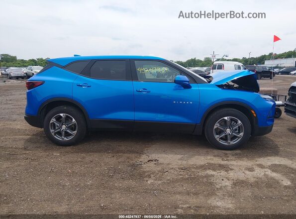 3GNKBCR46SS115120 2025 CHEVROLET BLAZER Blue უკანა სალონის ხედი