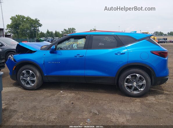 3GNKBCR46SS115120 2025 CHEVROLET BLAZER Blue სალონის 360-გრადუსიანი ხედი