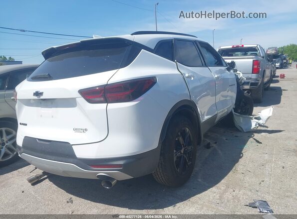 3GNKBCR46SS125582 2025 CHEVROLET BLAZER Белый Задняя правая четверть