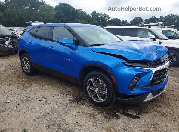 3GNKBCR46TS142559 2026 CHEVROLET BLAZER Blue Передня права чверть