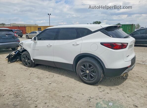 3GNKBCR47LS717512 2020 CHEVROLET BLAZER White უკანა მარცხენა
