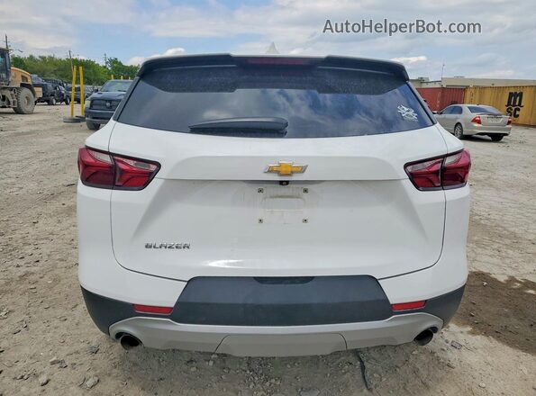 3GNKBCR47LS717512 2020 CHEVROLET BLAZER White უკანა ხედი