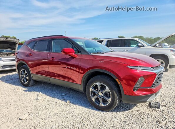 3GNKBCR48PS189372 2023 CHEVROLET BLAZER Red Передня права чверть