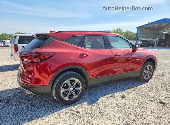 3GNKBCR48PS189372 2023 CHEVROLET BLAZER Red Задня права чверть