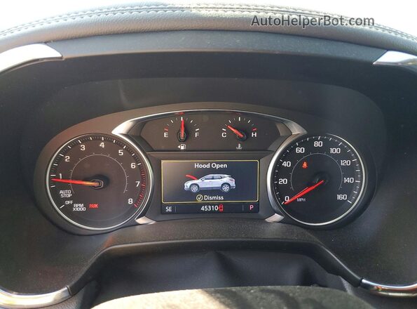 3GNKBCR48PS208597 2023 CHEVROLET BLAZER Black Instrument cluster view