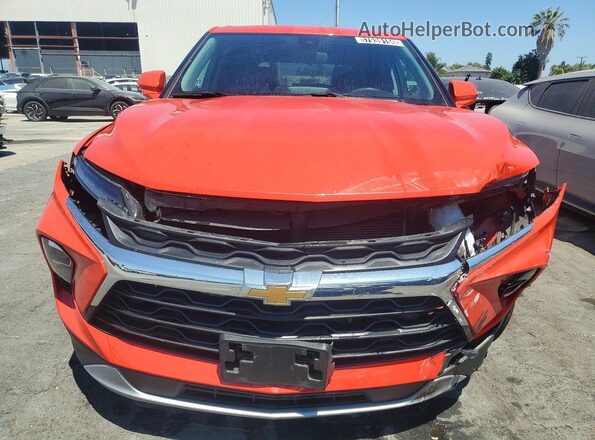 3GNKBCR48SS188506 2025 CHEVROLET BLAZER Orange Vista frontal