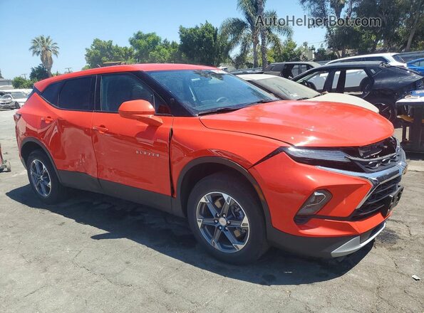 3GNKBCR48SS188506 2025 CHEVROLET BLAZER Orange Delantero derecho