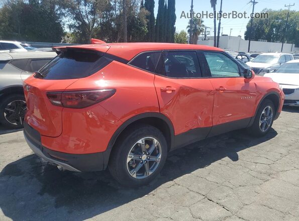 3GNKBCR48SS188506 2025 CHEVROLET BLAZER Orange 