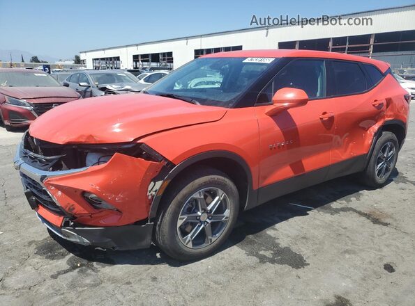 3GNKBCR48SS188506 2025 CHEVROLET BLAZER Orange Vista interior de 360 grados