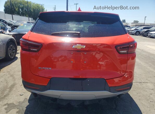 3GNKBCR48SS188506 2025 CHEVROLET BLAZER Orange Vista trasera