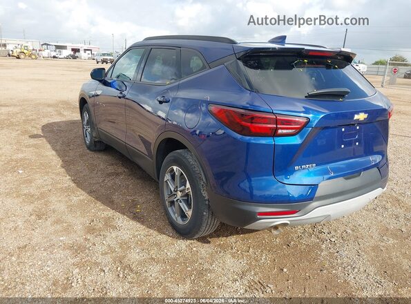 3GNKBCR4XPS127665 2023 CHEVROLET BLAZER Blue Հետևի ձախ